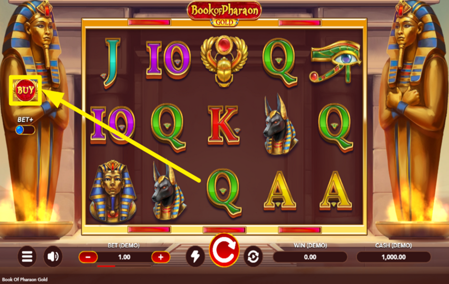 Book of Pharaon Gold Freispiele, mehr Gewinne?