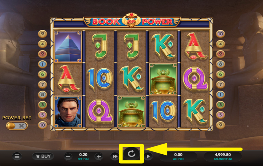 Book of Power GIOCA.