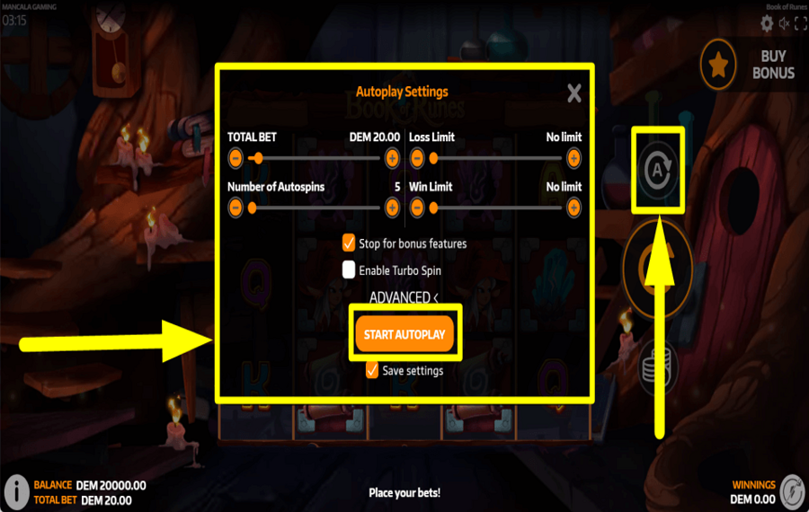 Book of Runes ВЫБЕРИТЕ АВТОМАТИЧЕСКИЕ СПИНЫ.