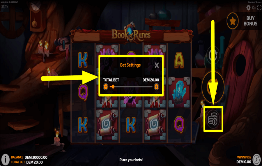 Book of Runes СДЕЛАЙТЕ СТАВКУ.