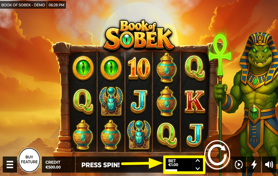 Book of Sobek УКАЖИТЕ СВОЮ СТАВКУ.