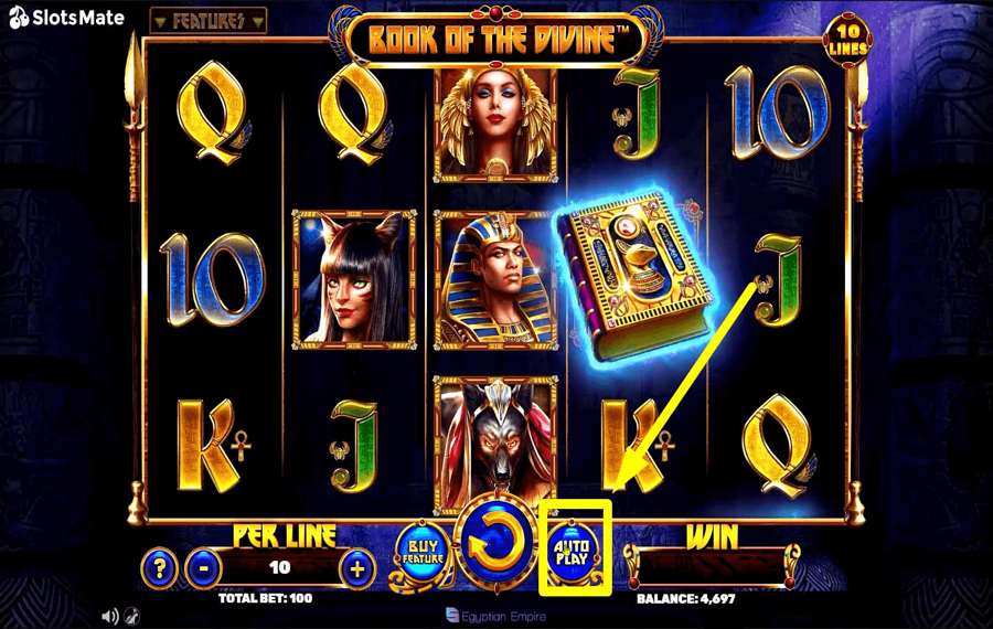 Book of the Divine Using the optional “Autoplay” feature.