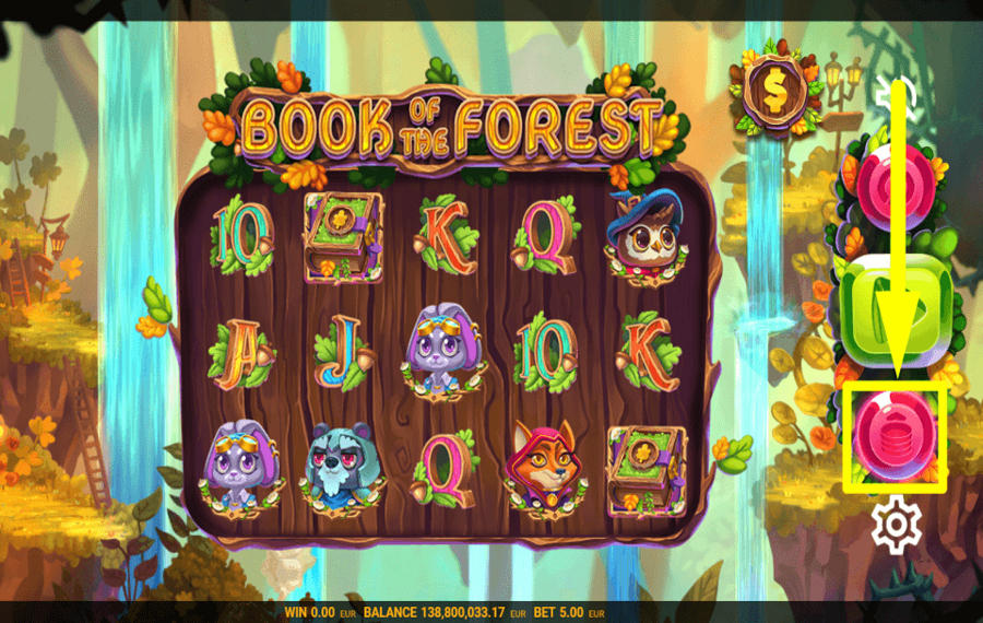 Book of the Forest SÉLECTIONNEZ LE PARI.