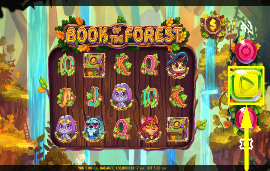 Book of the Forest FAITES TOURNER LES BOBINES.