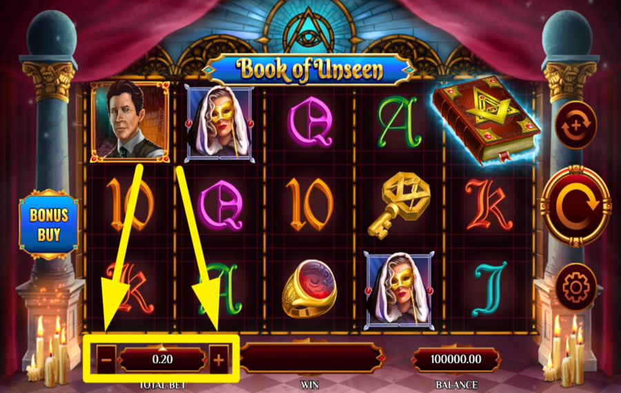 Book of Unseen DÉTERMINEZ VOTRE PARI.