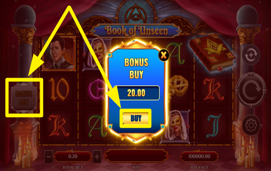 Book of Unseen ACHETEZ DES TOURS GRATUITS.