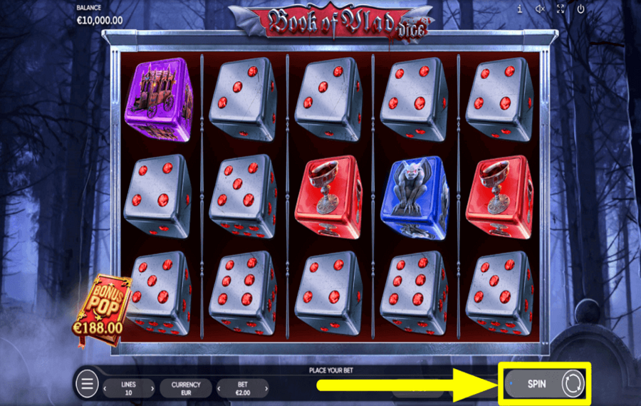 Book of Vlad Dice GIRA PARA GANAR.