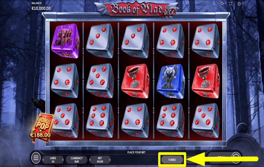 Book of Vlad Dice ACELERA EL JUEGO.