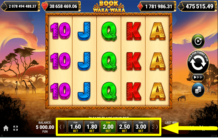 Book of Waka Waka ELIGE TU APUESTA.