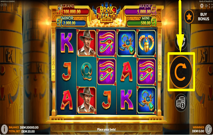 Book of Wealth 3 НАЧНИТЕ ИГРУ.