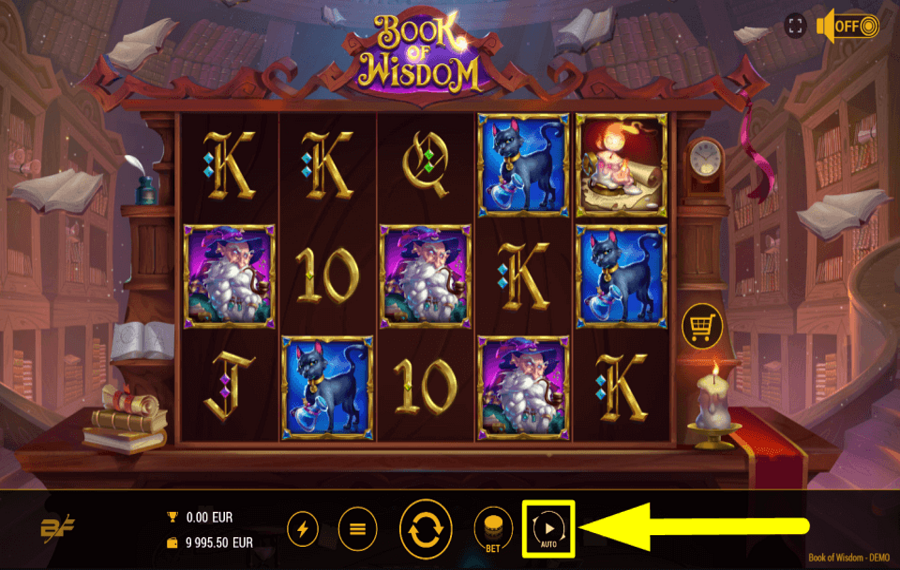 Book of Wisdom ПРОДОЛЖИТЕ АВТОИГРУ.