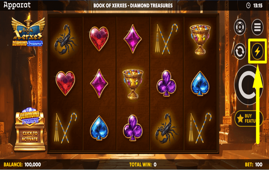 Book of Xerxes Diamond Treasures ACELERA TU RITMO.