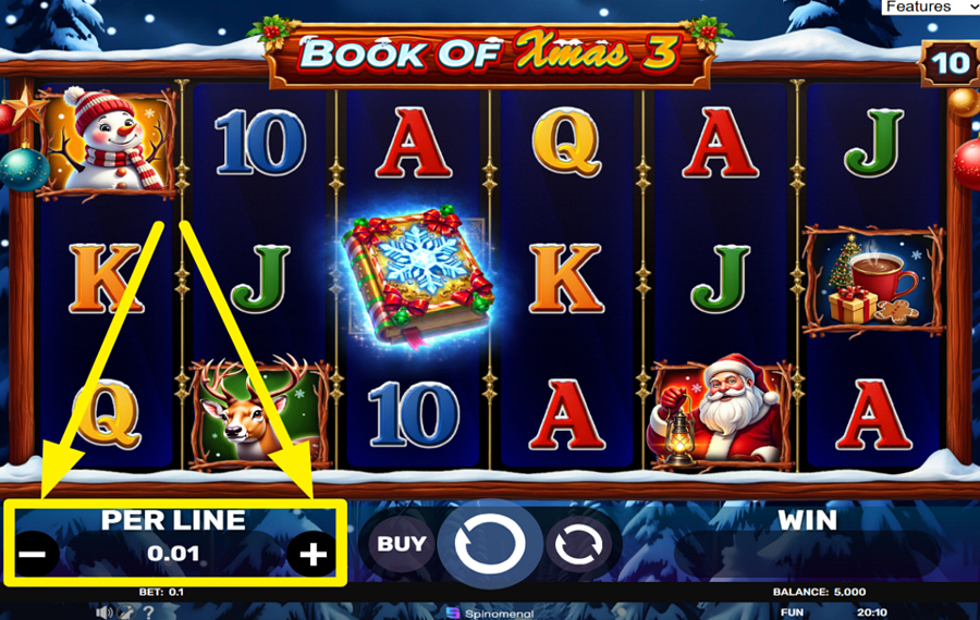 Book of Xmas 3 AJUSTEZ LA MISE PAR LIGNE.