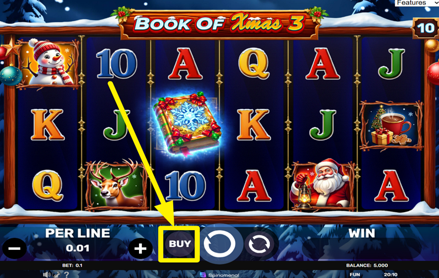 Book of Xmas 3 GROS TOURS, PLUS DE GAINS?