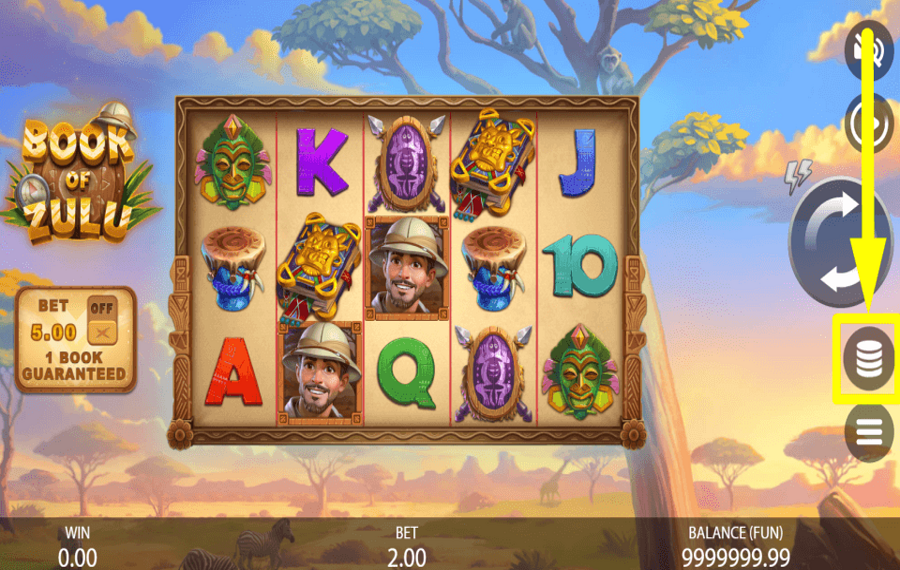 Book of Zulu УСТАНОВИТЕ СВОЮ СТАВКУ.