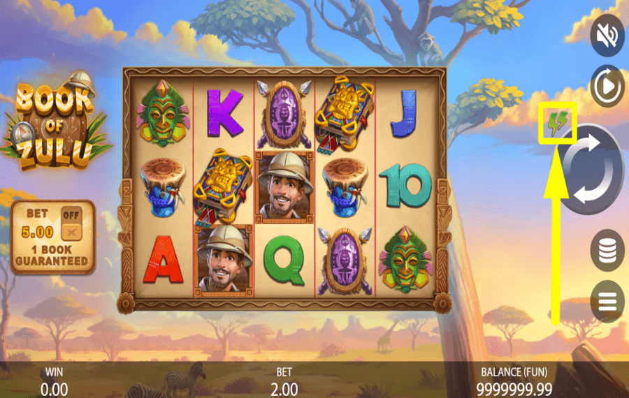 Book of Zulu ВЫХОДИТЕ НА УЛУЧШЕННЫЙ УРОВЕНЬ ИГРЫ.