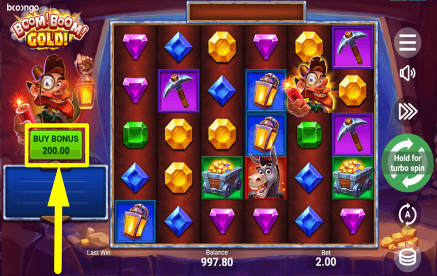 Boom Boom Gold ACHETEZ DES BONUS.