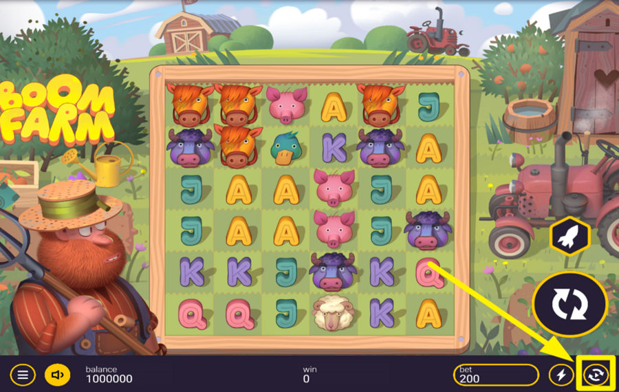 Boom Farm UTILIZZA LA RIPRODUZIONE AUTOMATICA.