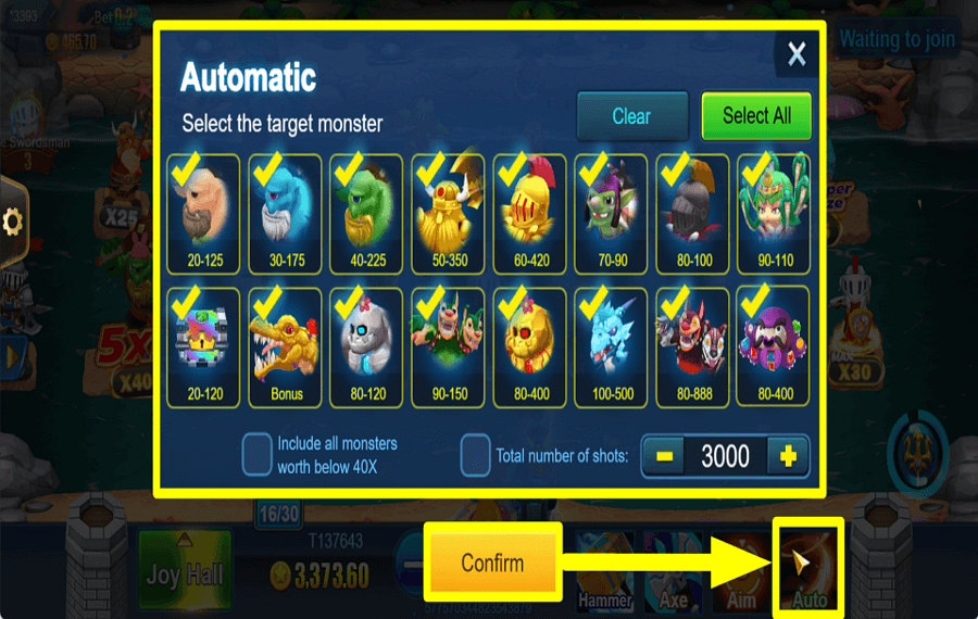 Boom Legend LANCER LA LECTURE AUTOMATIQUE.