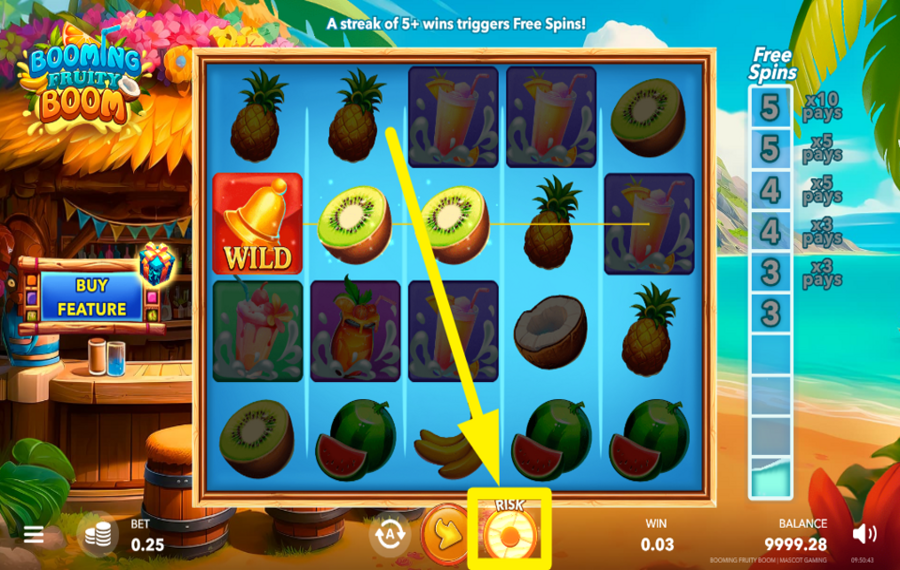 Booming Fruity Boom TRY YOUR LUCK!