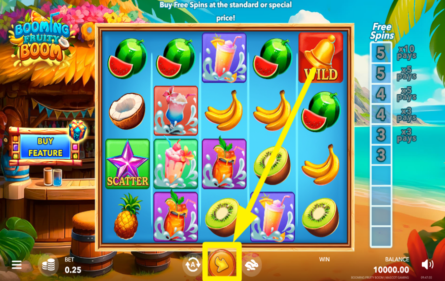 Booming Fruity Boom ENTER THE ACTION!