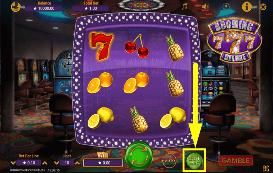 Booming Seven Deluxe PUNTATE L'IMPORTO MASSIMO.