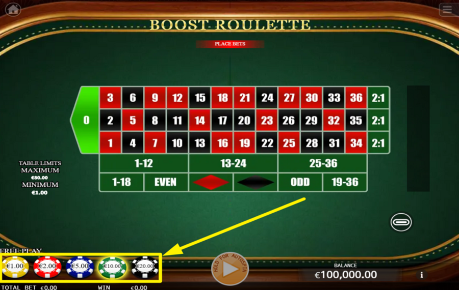 Boost Roulette ELIGE TUS PAPAS FRITAS.