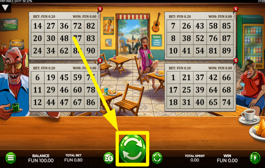 Boteco Bingo ACCENDI L'ENTUSIASMO!