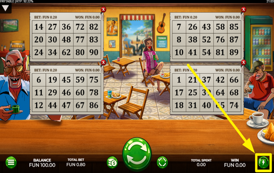 Boteco Bingo AUMENTA IL GIOCO.