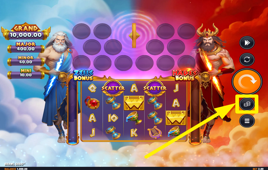 Brawl Gods ПРИСВОИТЬ ЗНАЧЕНИЕ ДОЛИ.