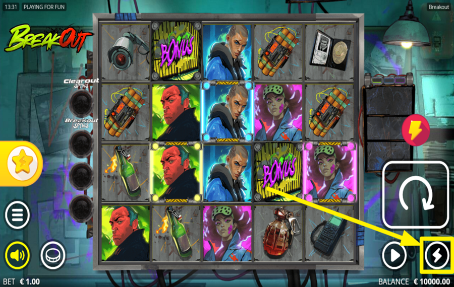 Breakout MAXIMIZA LA VELOCIDAD.