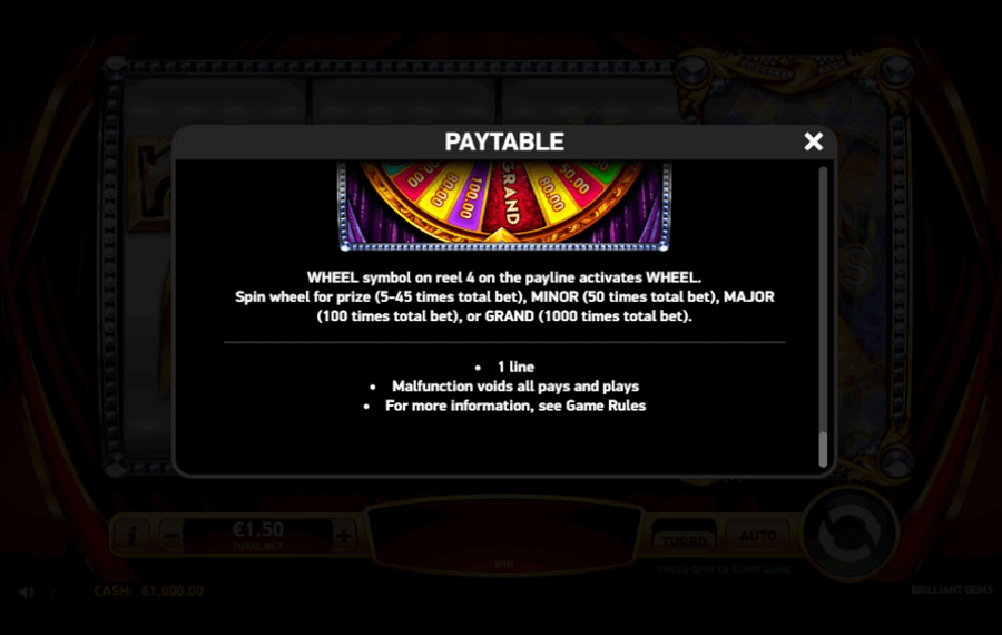 Brilliant Gems Select the number of ways to pay