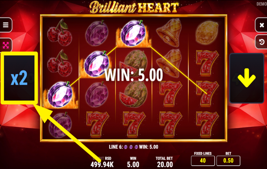 Brilliant Heart TEST YOUR FORTUNE!