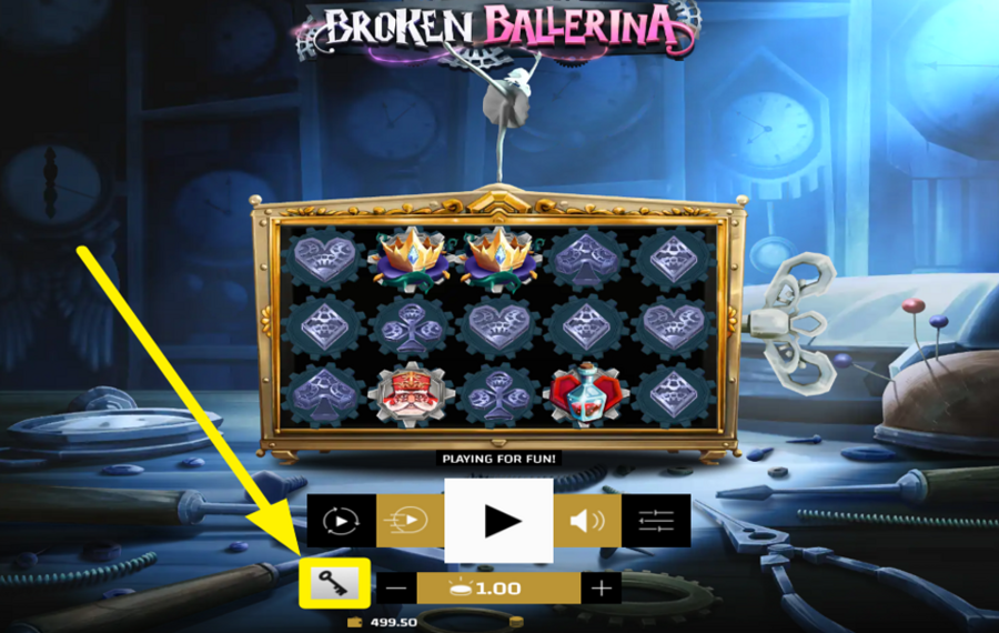 Broken Ballerina TRIGGER THE BONUS FEATURE.