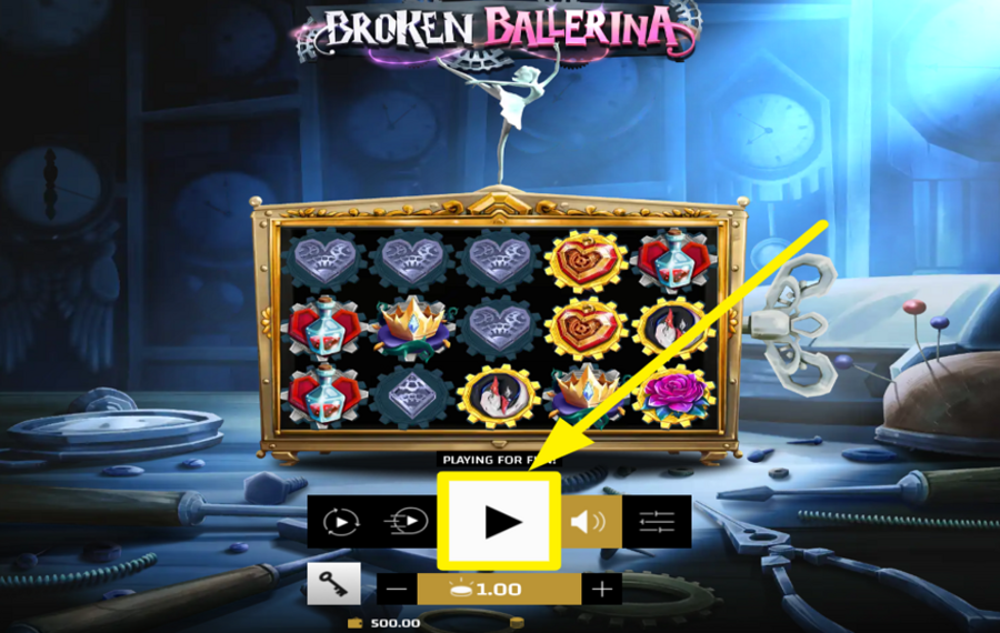 Broken Ballerina SPIN FOR SUCCESS!