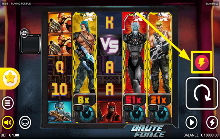 Brute Force DESBLOQUEA UNA FUNCIÓN ADICIONAL.