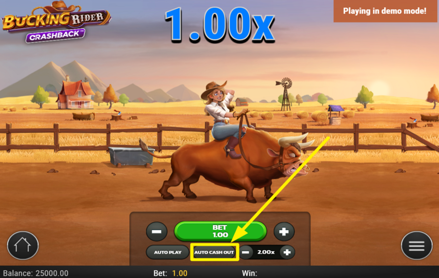 Bucking Rider CONFIGURER LE RETRAIT AUTOMATIQUE.