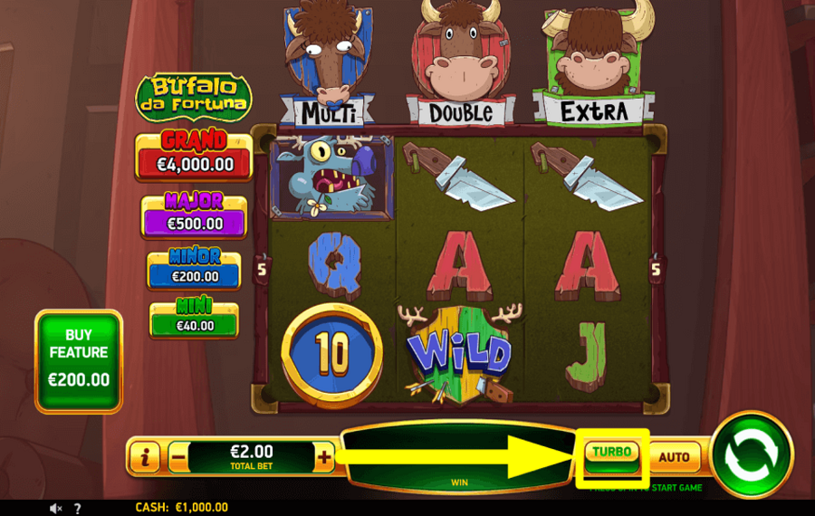 Bufalo da Fortuna ACTIVEZ LE TURBO.