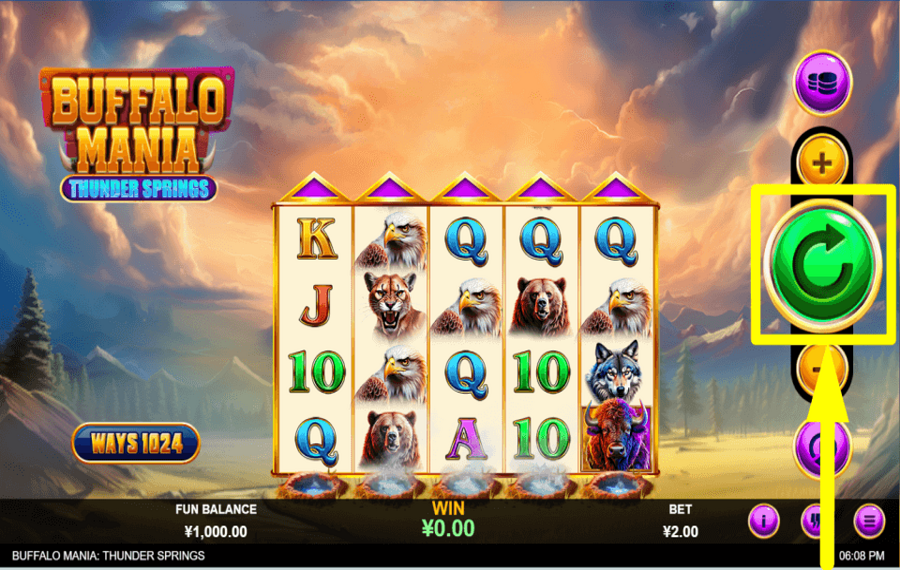 Buffalo Mania Thunder Springs COMMIT TO WIN.