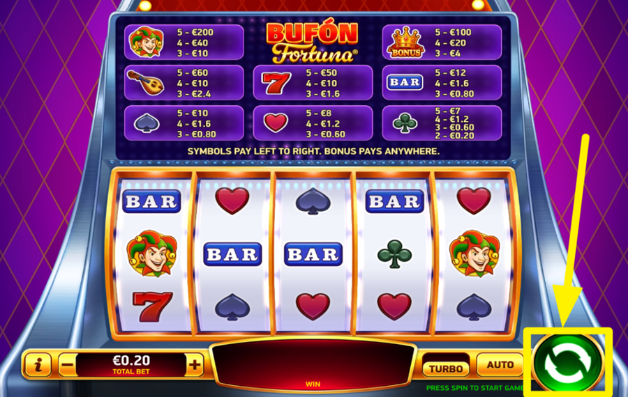 Bufon Fortuna ¡QUE COMIENCE LA DIVERSIÓN!