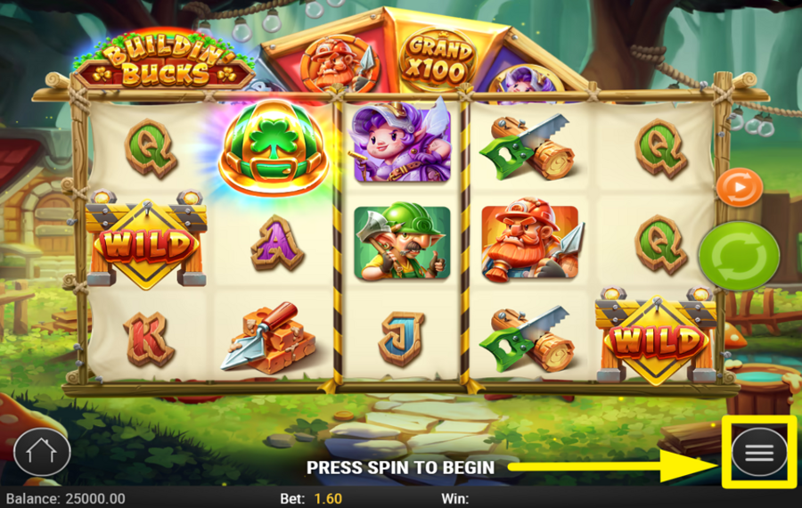 Buildin Bucks ATTRIBUER UNE VALEUR DE PARI.