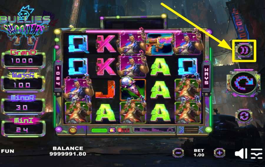 Bullies Shooters MAXIMIZE THE SPEED.