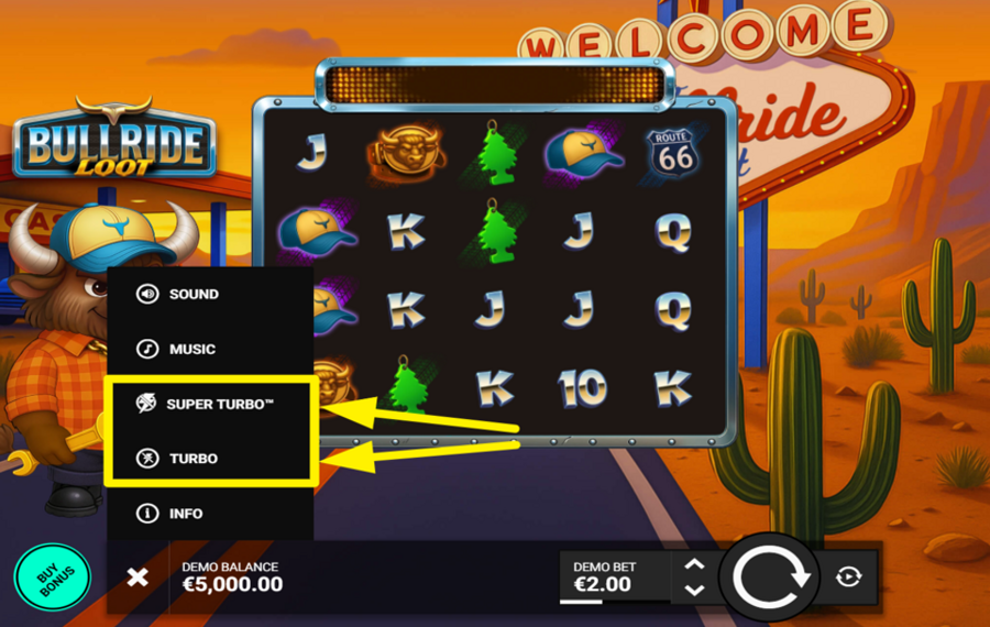 Bullride Loot ACCÉLÉRER LE JEU.