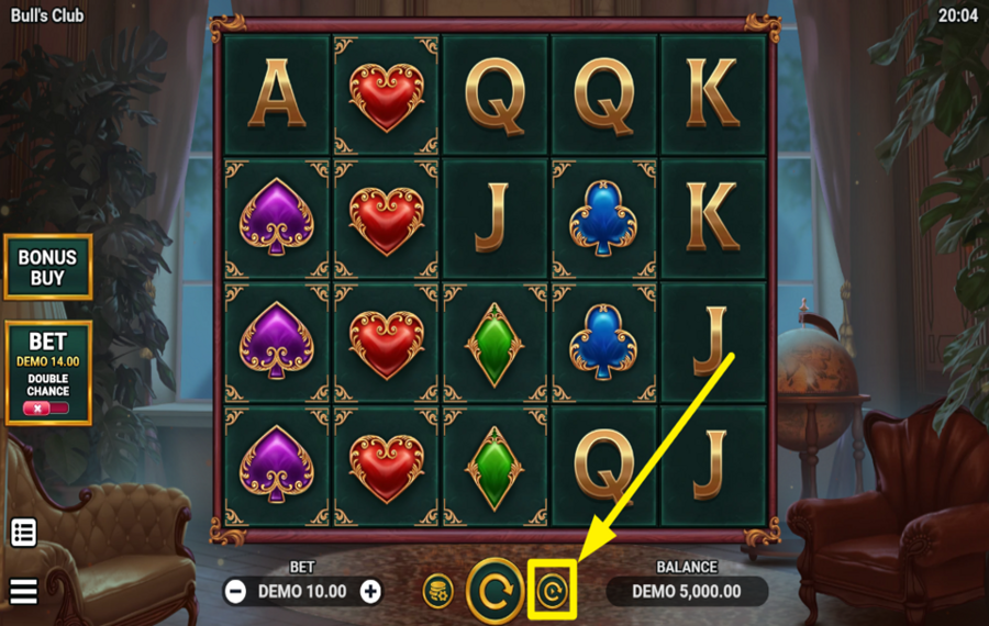 Bulls Club ACTIVATE AUTOMATIC PLAY.