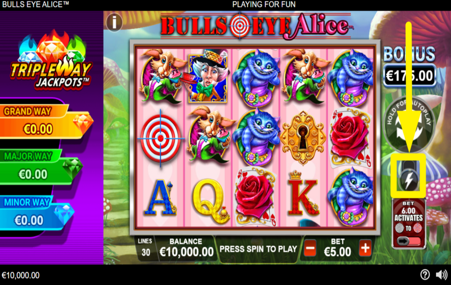 Bullseye Alice УСИЛЕНИЕ ИГРЫ.