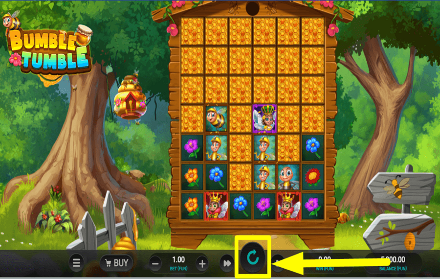 Bumble Tumble COMIENZA EL JUEGO.