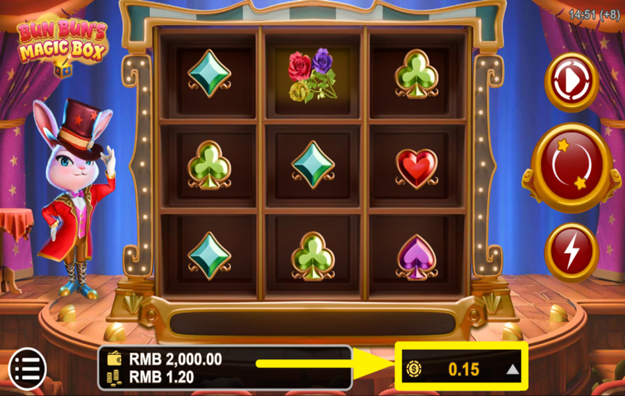 Bun Buns Magic Box PLACE YOUR BET.