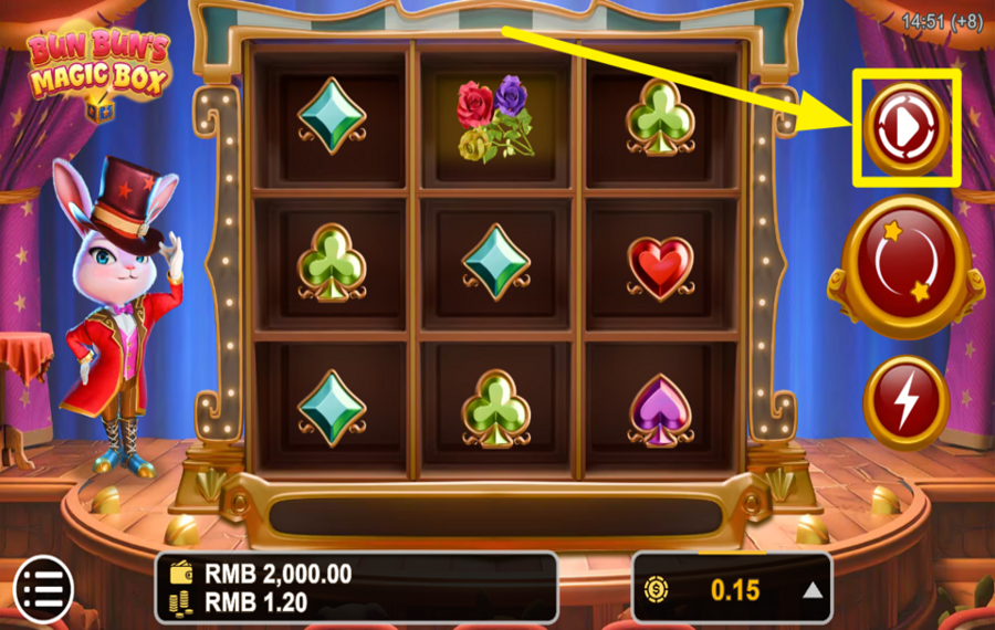 Bun Buns Magic Box CHOOSE AUTOMATIC SPINS.