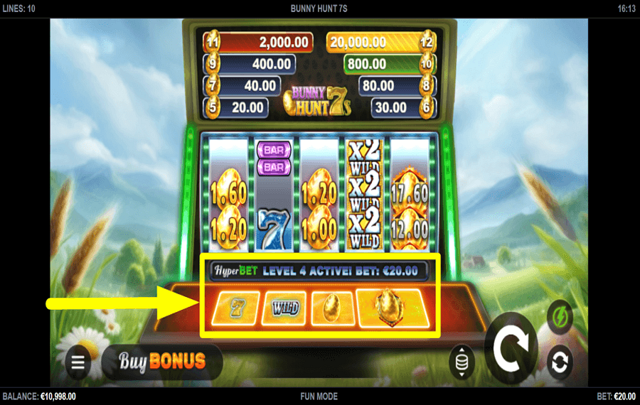 Bunny Hunt 7s ОБЕЩАЙТЕ БОЛЬШЕ КРЕДИТОВ.