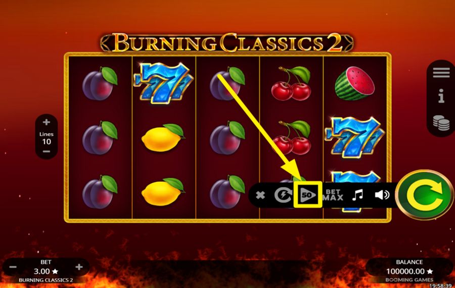 Burning Classics 2 ВКЛЮЧИТЕ АВТОМАТИЧЕСКИЙ ВОСПРОИЗВЕДЕНИЕ.